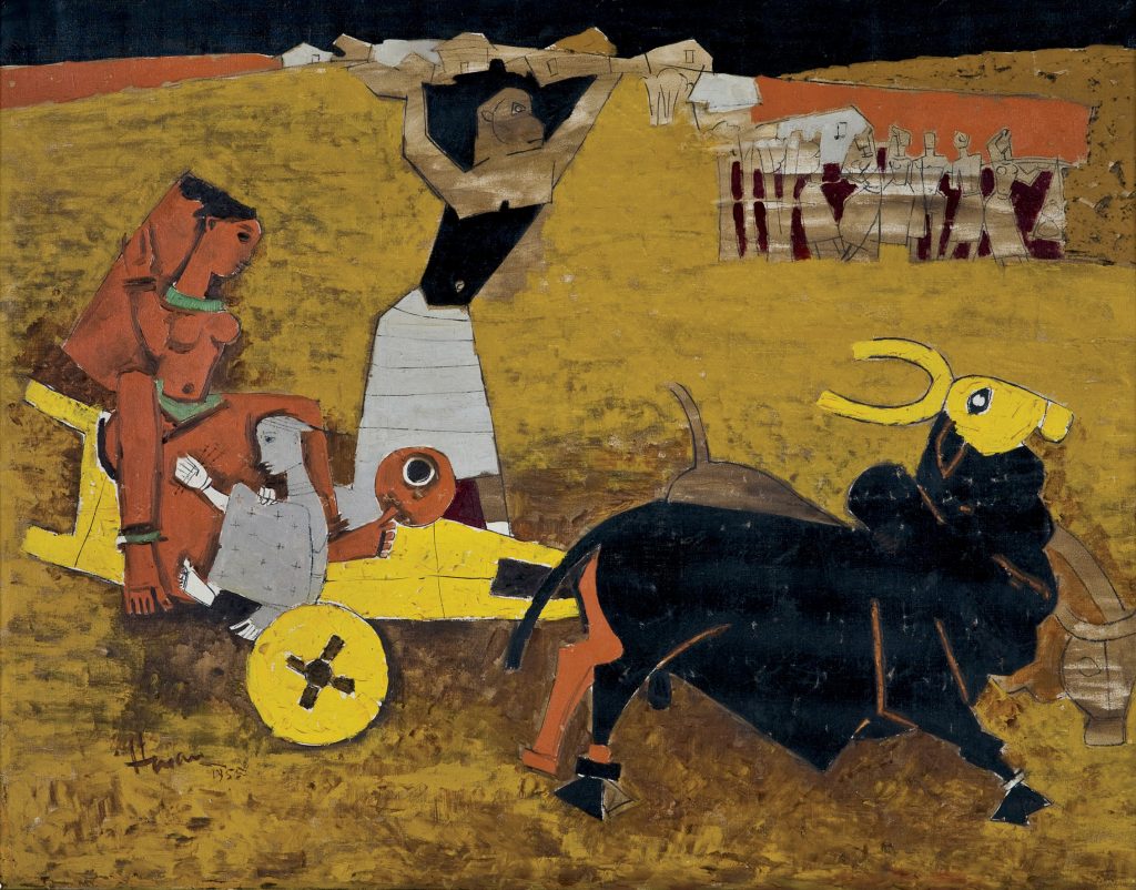 M. F. Husain, Yatra, 1955