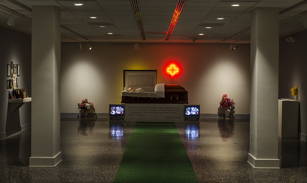 Installation View of Linda Mary Montano: The Art Life Hospital, 2019