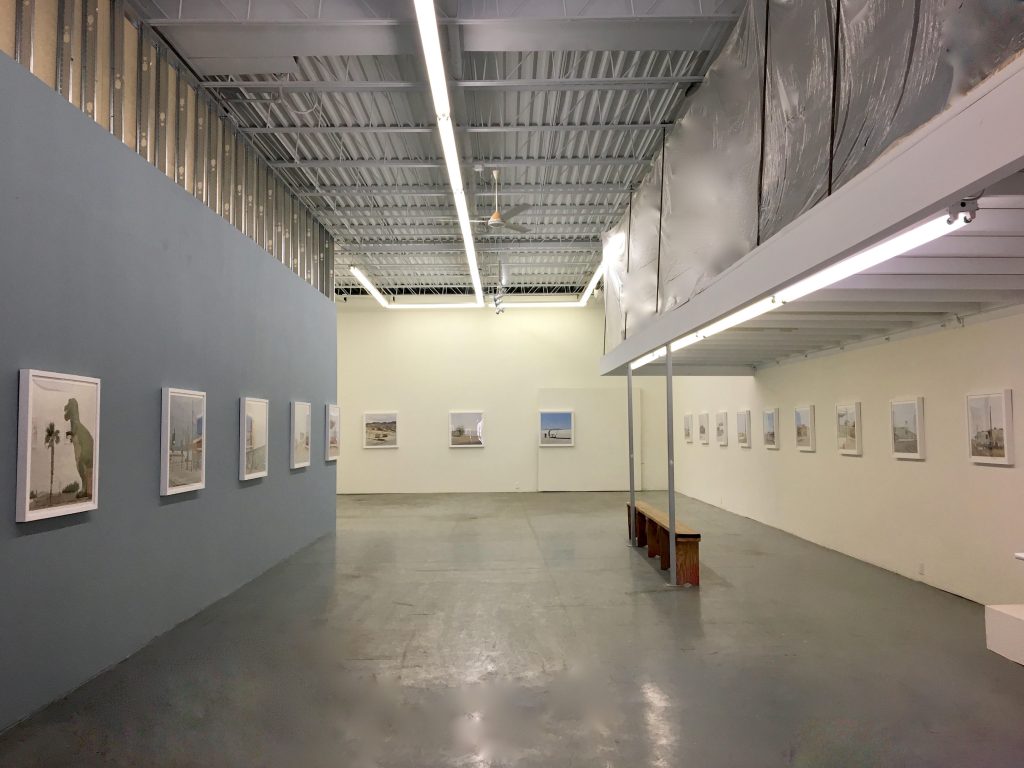 Installation view of Emmanuel Monzon, Urban Sprawl Emptiness