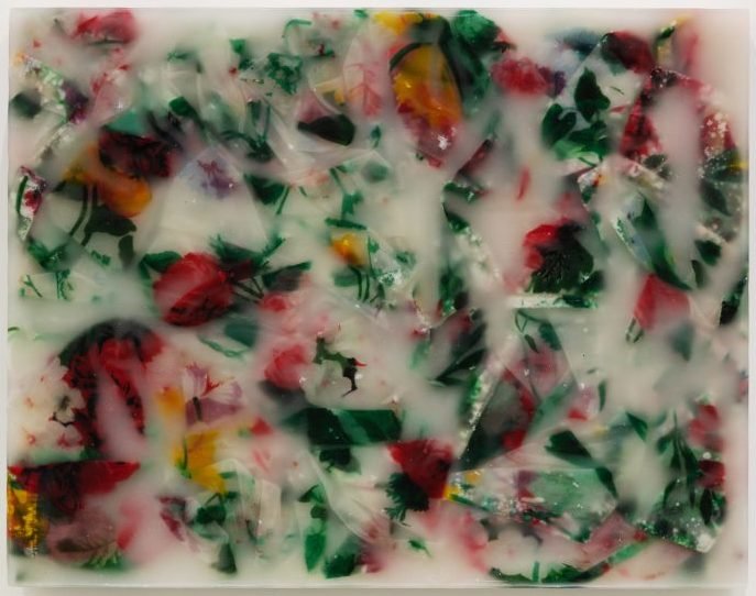 Iris Häussler, Mutter, Mother, 1998, fabric, wax, 12x16 inches