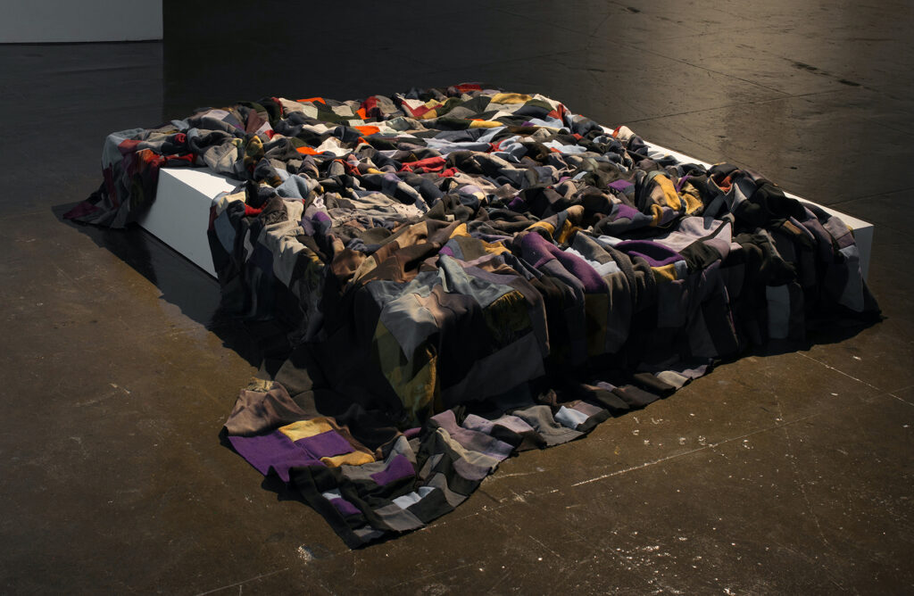 Fatma Bucak, De Silencio, 2015, installation view: Acts of Erasure, MOCA Toronto, 2020 Photo: Toni Hafkenscheid