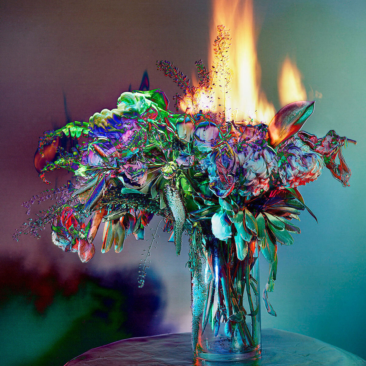 Amanda Arcuri, Remix 01, 2020, Archival Digital Print on Rag Paper, White Shadow Box Frame, 12” x 12”; 17” x 17” with frame