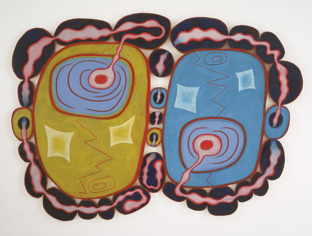 Elizabeth Murray, Midnight Special, 2000, oil on canvas, 93 x 129.5 inches