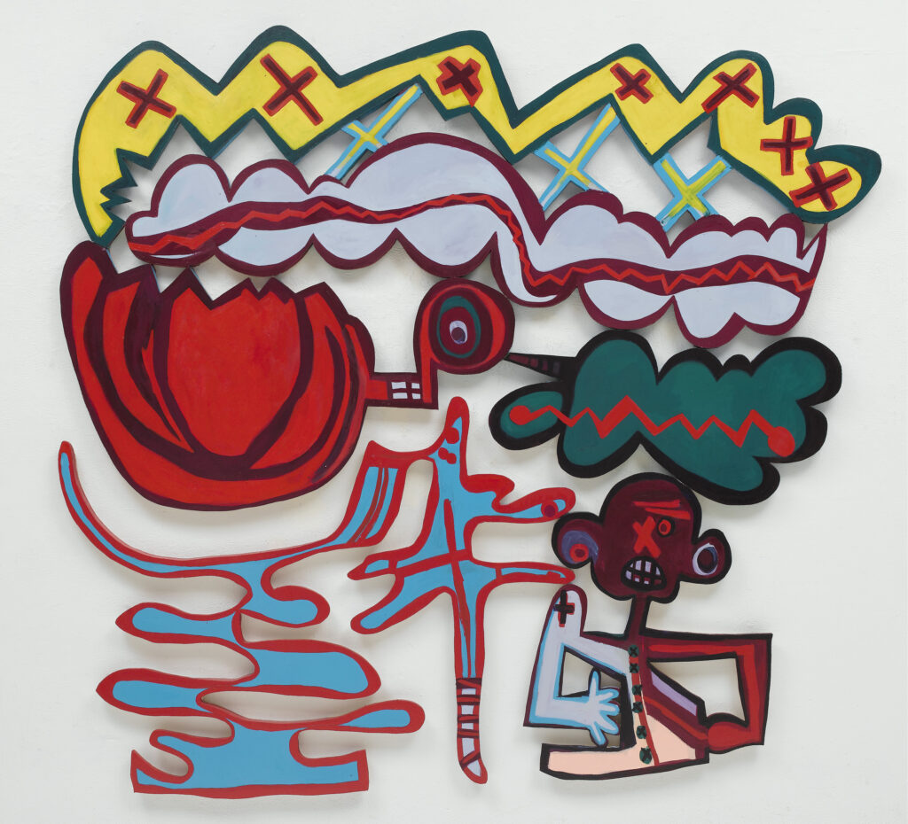 Elizabeth Murray, Everybody Knows, 2007, oil on canvas, 87.3 x 97 inches