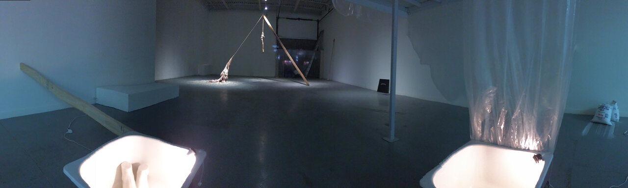 Installation view of Francesco Albano After Grünewald, 2016