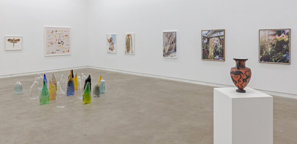 Installation view of the A Temple Most August at Clint Roenisch Gallery