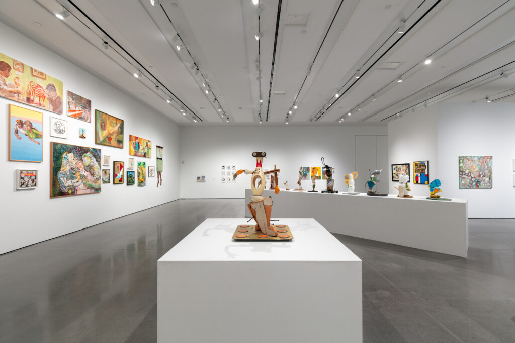 Installation View, High + Low: D. Dominick Lombardi Retrospective, Photo: Wes Magyar 