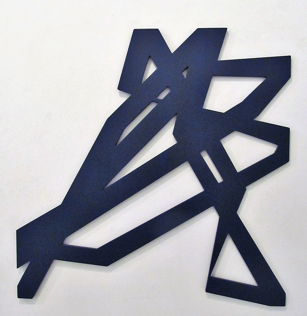 Rupen, Rebounding Energy, 2020, architectural paint on primed MDF, 45” X 45’