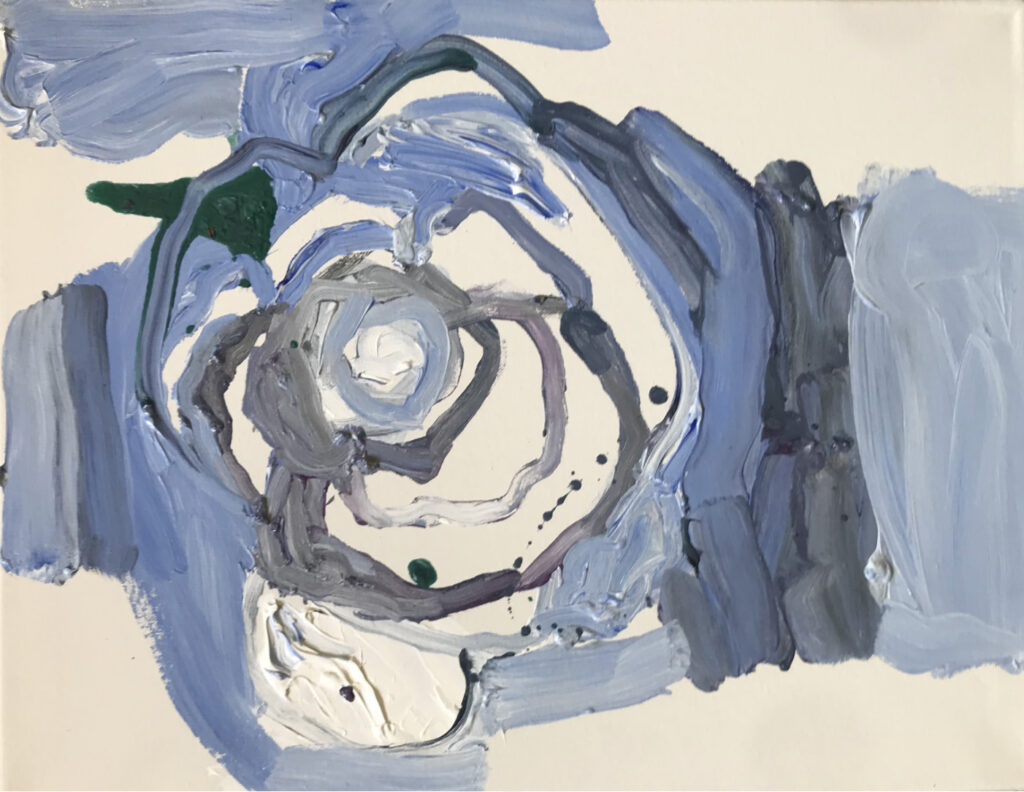 Margaret Evangeline, Dream Series #1 (B), oil on canvas, 16" x 20"