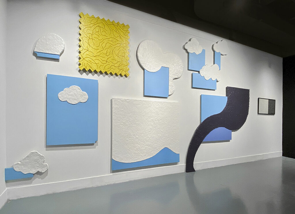 Cloud Wall (installation view)