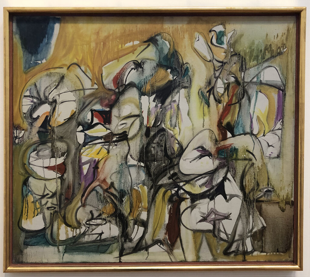 Arshile Gorky, The Horns of the Landscape (1944), oil on canvas, 30 x 34 inches