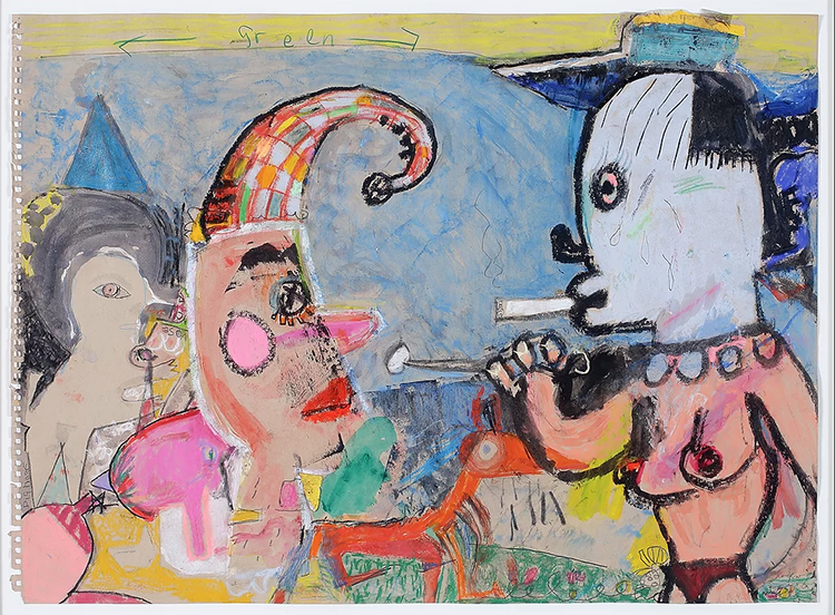 Got a Light? © Claudia Renfro 18” x 24” inches