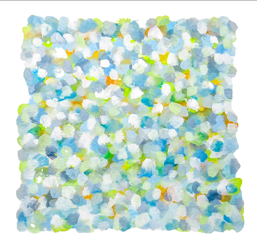 Winter Warm I © David Pollack 11” x 15” watercolor on paper