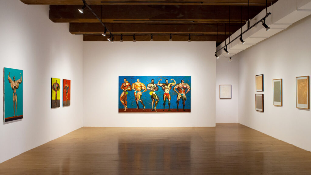 Harold Town, The Muscle show installation view