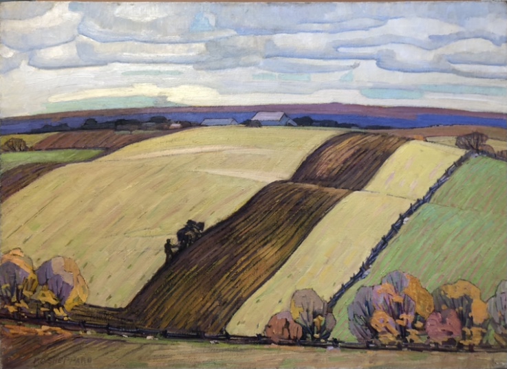 Peter Clapham Sheppard, Caledon Farm, 1935-36, oil on canvas, 73.7 x 101.6 cm