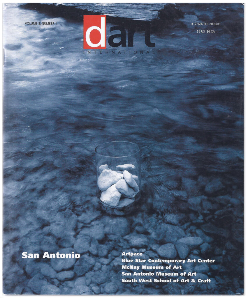 an Antonio edition of dArt Winter 2005/6 with Neil Maurer cover